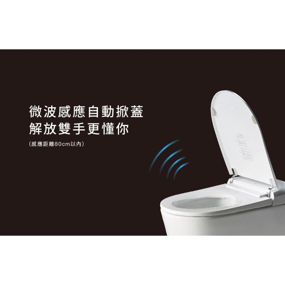 🚚限時免運 Caesar 凱撒 自動掀蓋 智慧馬桶 智慧型馬桶 馬桶 免治馬桶座 CA1387 (含發票)-細節圖3