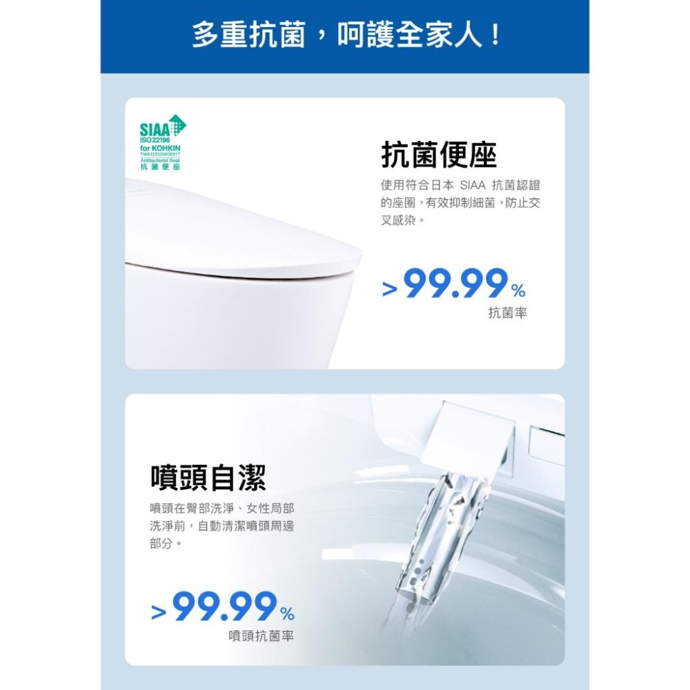 🚚限時免運 CAESAR 凱撒 旗艦智慧馬桶 智能馬桶 御洗數位馬桶 自動掀蓋 無線遙控 CA1384 (含發票)-細節圖7