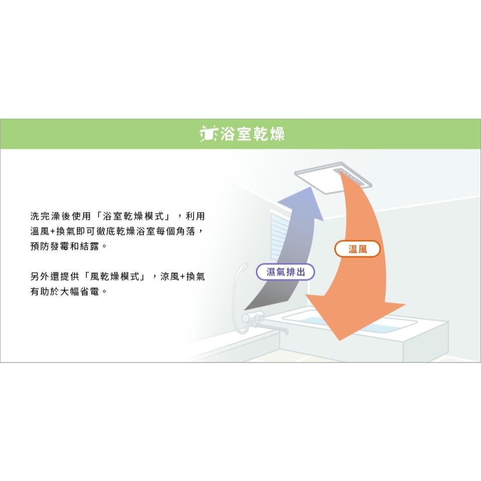 🚚限時免運 Mitsubishi 三菱 日本製 5合1浴室暖風機 乾燥機 保固三年 V-151BZ-TWN (含發票)-細節圖4