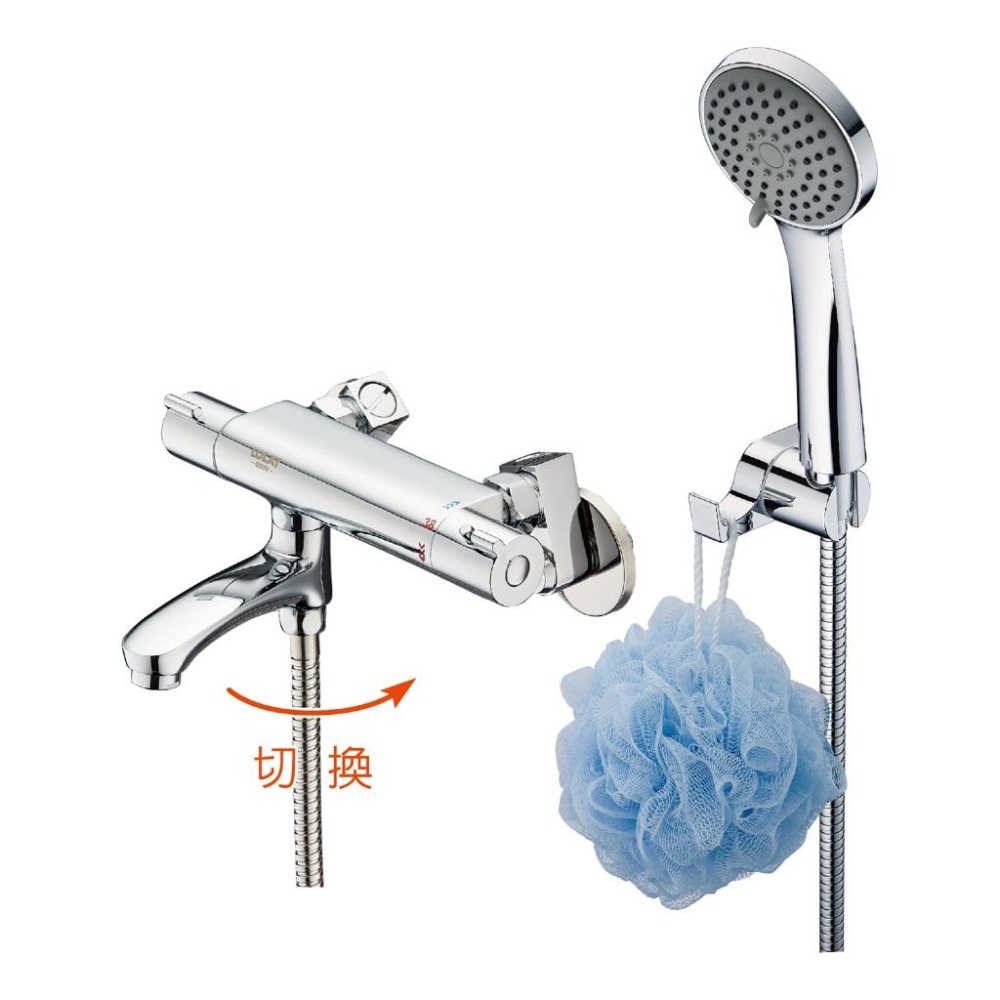 LOLAT 羅力 智能恆溫水龍頭 溫控沐浴龍頭 恆溫水龍頭 溫控水龍頭 專為銀髮族設計 STN2265H (含發票)-細節圖2