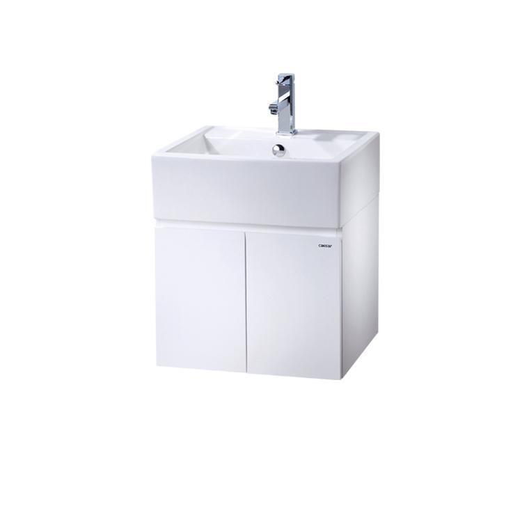 🚚限時免運 Caesar 凱撒 方形臉盆浴櫃組 奈米抗污抗菌 簡約時尚 LF5236-EH05236AP (含發票)-細節圖2