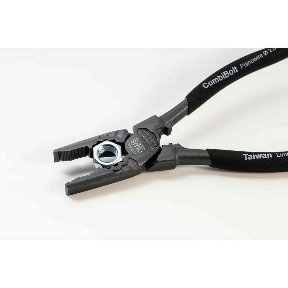 NWS 9＂ 多功能強力型鋼絲鉗 老虎鉗 黑色 台灣限定款 德國製 1092-62-225BK (含發票)-細節圖7