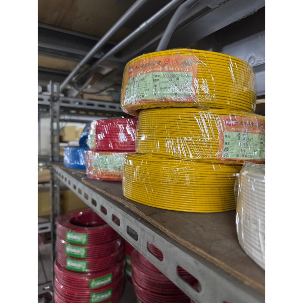 【整卷販售】太平洋電線 單芯線 PVC電線 1.2mm 1.6mm 2.0mm (1丸) 多色可選 (含發票)-細節圖6