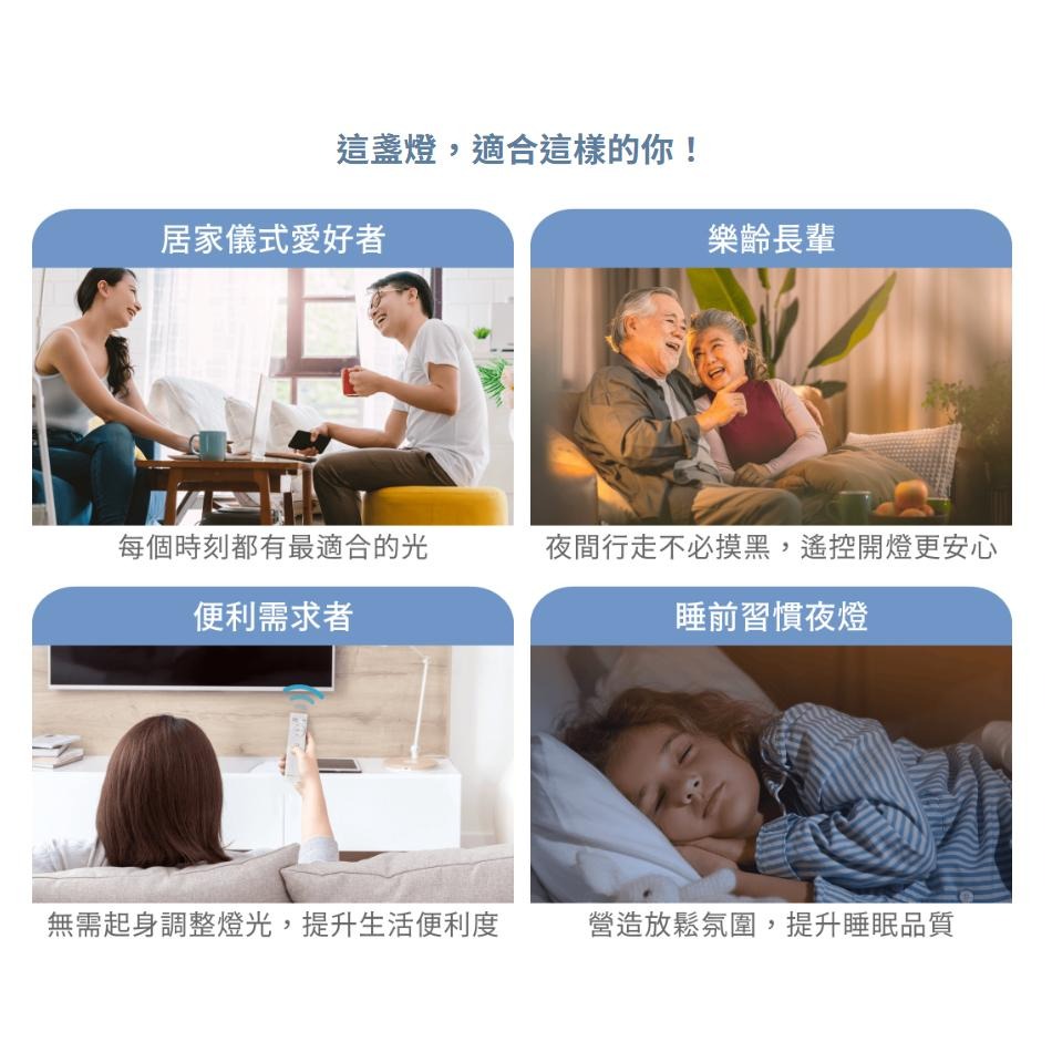 舞光 雲朵遙控吸頂燈 壁切遙控 輕盈 快裝 吸頂燈 房間燈 客廳燈 D-CEN30DM (含發票)-細節圖4