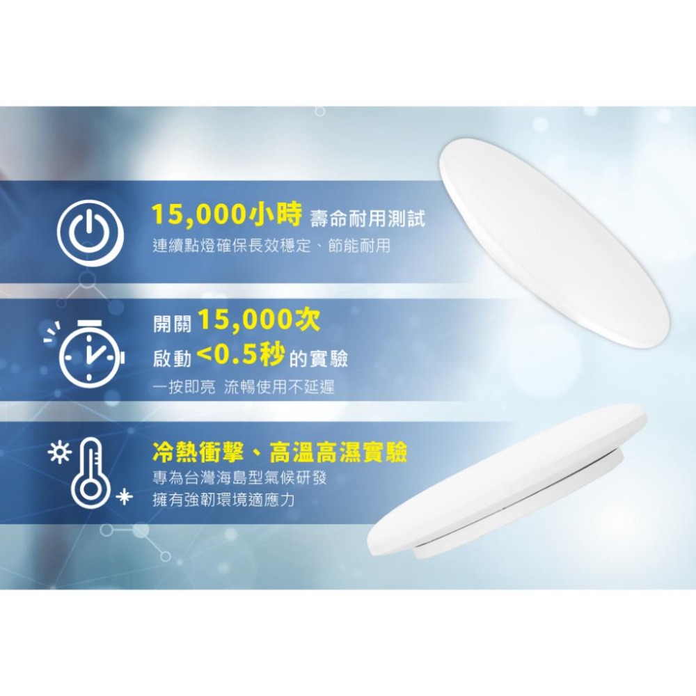 舞光 雲朵遙控吸頂燈 壁切遙控 輕盈 快裝 吸頂燈 房間燈 客廳燈 D-CEN30DM (含發票)-細節圖8