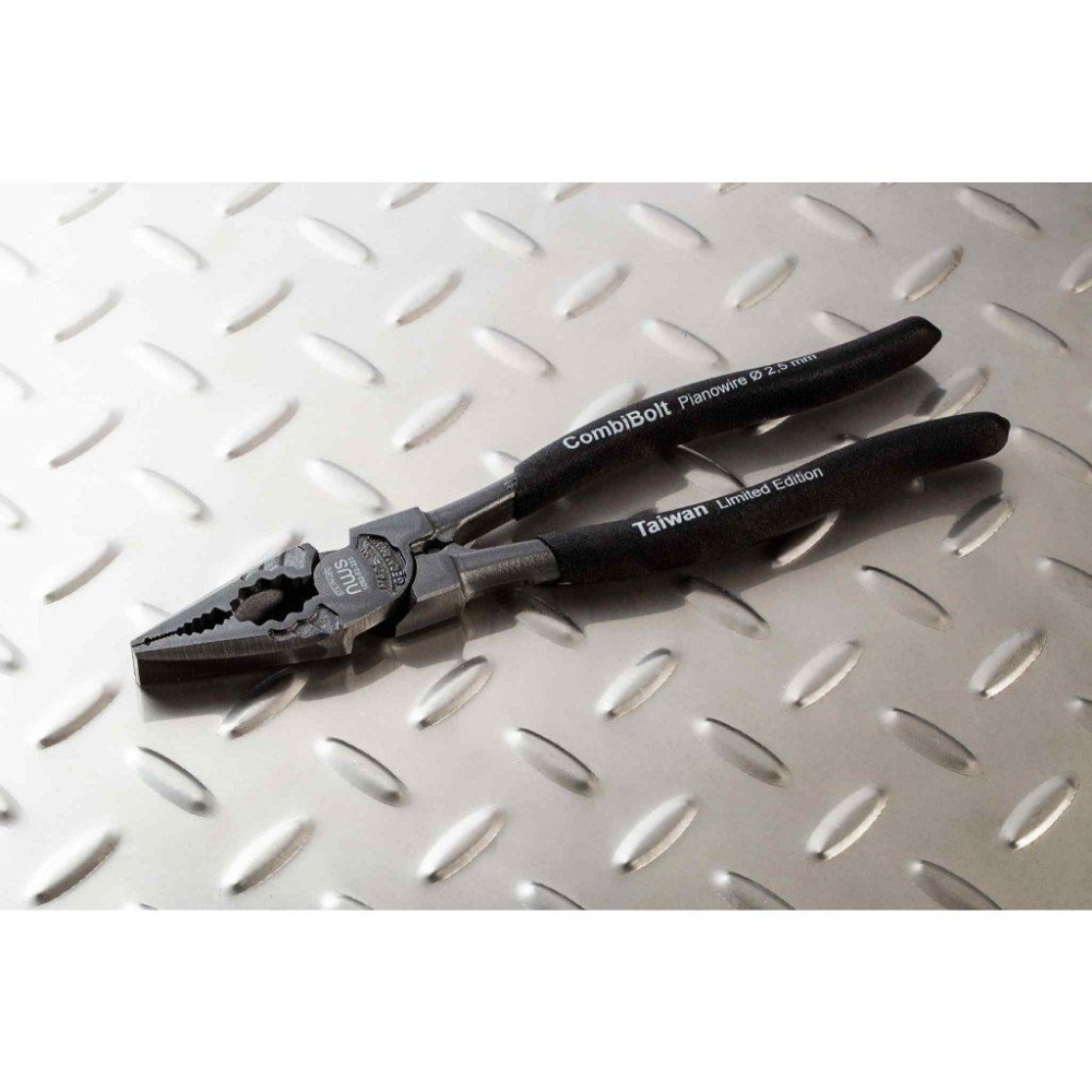 NWS 9＂ 多功能強力型鋼絲鉗 老虎鉗 黑色 台灣限定款 德國製 1092-62-225BK (含發票)-細節圖2