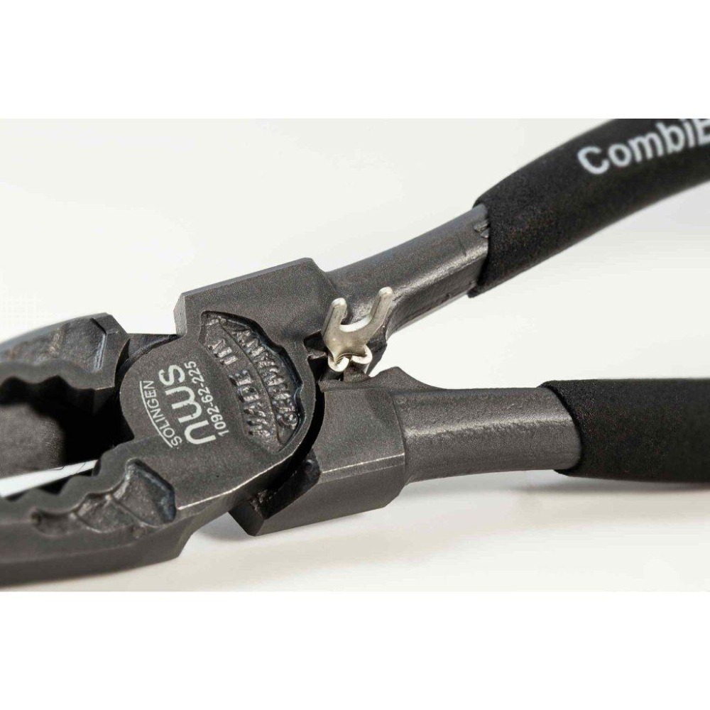 NWS 9＂ 多功能強力型鋼絲鉗 老虎鉗 黑色 台灣限定款 德國製 1092-62-225BK (含發票)-細節圖3