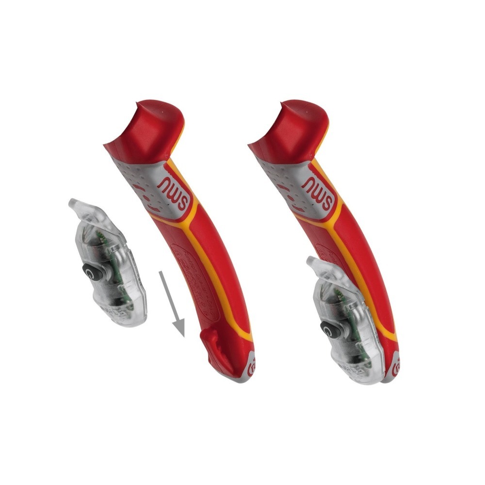 NWS 省力型鋼絲鉗組 ( 9英吋鋼絲鉗+電流偵測器 ) 一體式3K握把 德國製 (含發票)-細節圖2