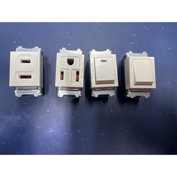 Panasonic 國際牌 單插座 單開關 單切雙切 單插座接地 國際插座 WNF1001 WNF5001 (含發票)-細節圖2