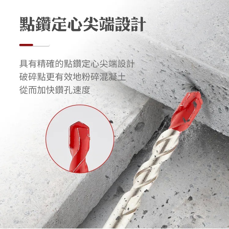 土耳門 準．強力鑽兼鎖 水泥鑽尾 3.2mm 3.4mm 5.0mm 替換式水泥鑽尾 高張力螺絲鑽尾 (含發票)-細節圖3