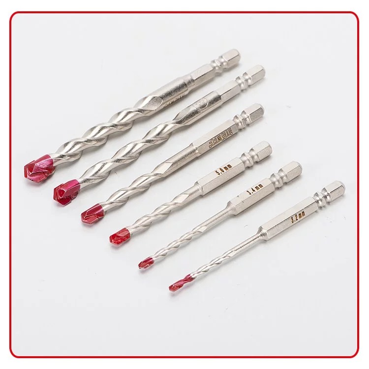 土耳門 堅・HEX六角水泥鑽頭 六角水泥鑽頭  四溝鑽尾 點鑽 定心尖端設計 深U型排屑溝槽 排削快速 (含發票)-細節圖11