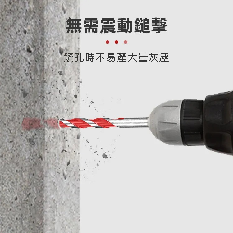 土耳門 靜．HEX六角水泥鑽頭 專利靜音鑽頭 水泥鑽尾 六角鑽頭 電鑽鑽頭 丹麥研發 低噪音鑽頭 (含發票)-細節圖5