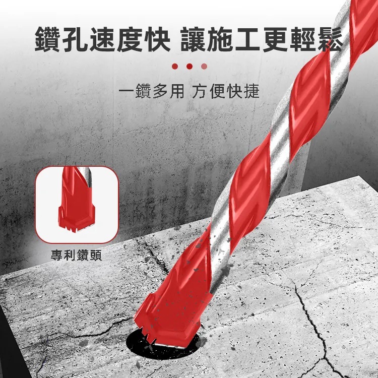 土耳門 靜．HEX六角水泥鑽頭 專利靜音鑽頭 水泥鑽尾 六角鑽頭 電鑽鑽頭 丹麥研發 低噪音鑽頭 (含發票)-細節圖6