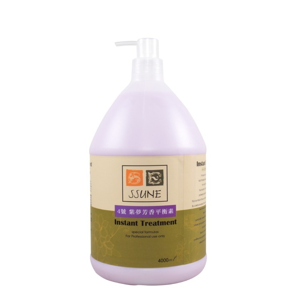 SSUNE 紫夢芳香平衡素 4000ml／護髮乳／漂染燙受損／保濕／受損髮適用／滋養-細節圖5