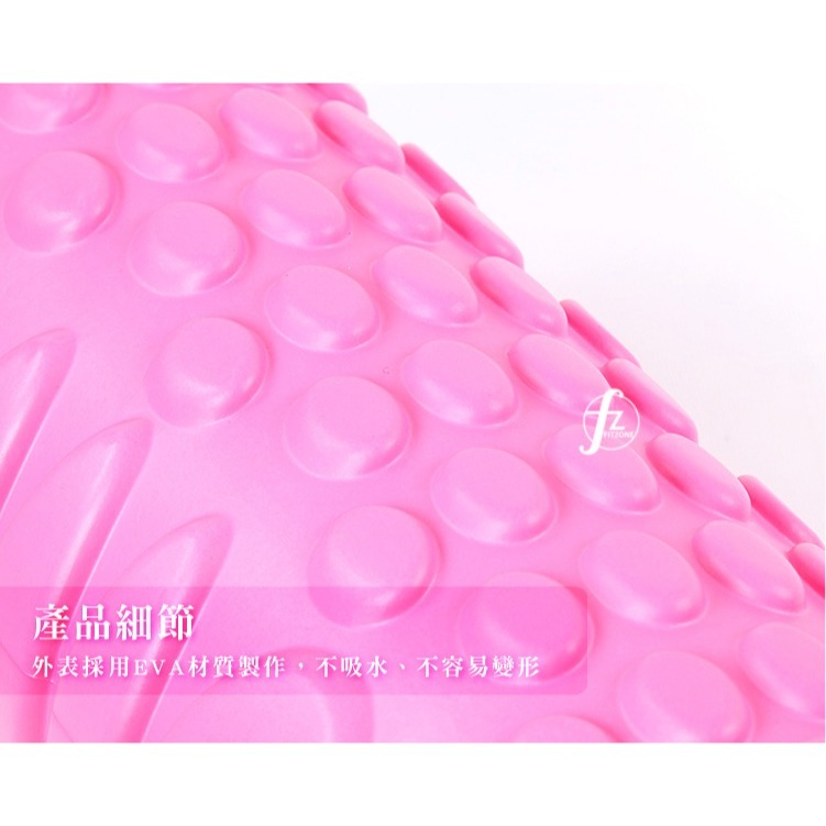 【EVA／硬度60D】空心瑜珈柱33公分／EVA顆粒／瑜珈滾輪／指壓瑜珈棒／按摩滾輪／顆粒／狼牙棒滾筒／瑜珈滾筒-細節圖4