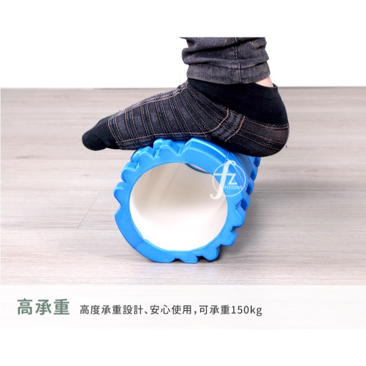 【EVA／硬度60D】空心瑜珈柱33公分／EVA顆粒／瑜珈滾輪／指壓瑜珈棒／按摩滾輪／顆粒／狼牙棒滾筒／瑜珈滾筒-細節圖5