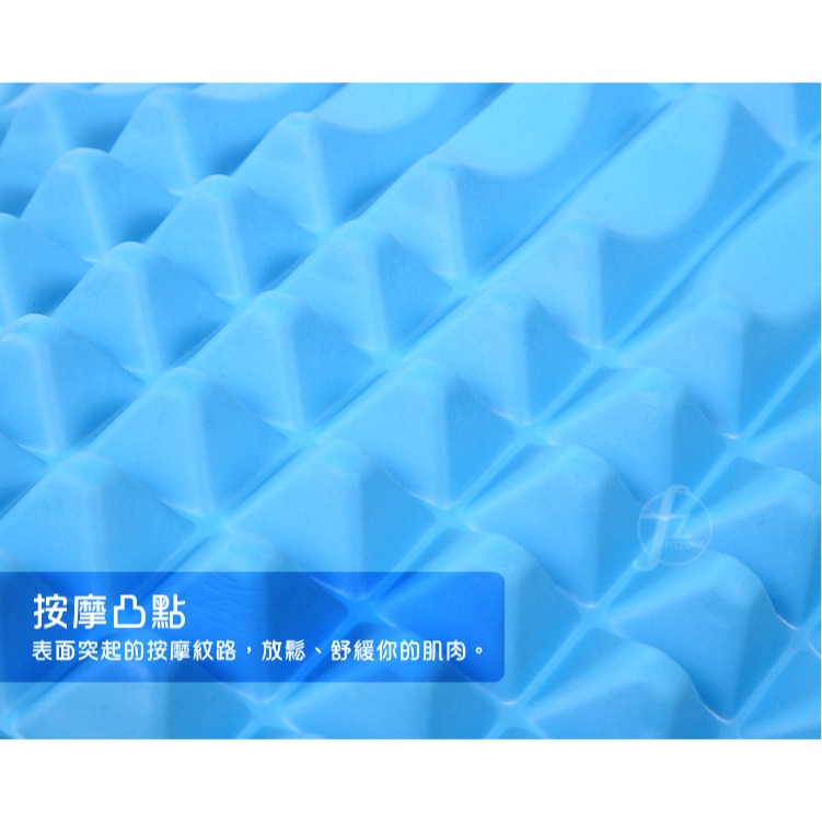 《半圓款》瑜珈臥墊／仰臥起坐墊／舒壓墊／伸展墊／按摩墊-細節圖3