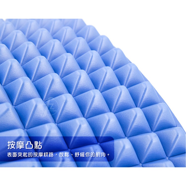 《斜坡款》瑜珈臥墊／仰臥起坐墊／舒壓墊／伸展墊／按摩墊／台灣製造-細節圖3