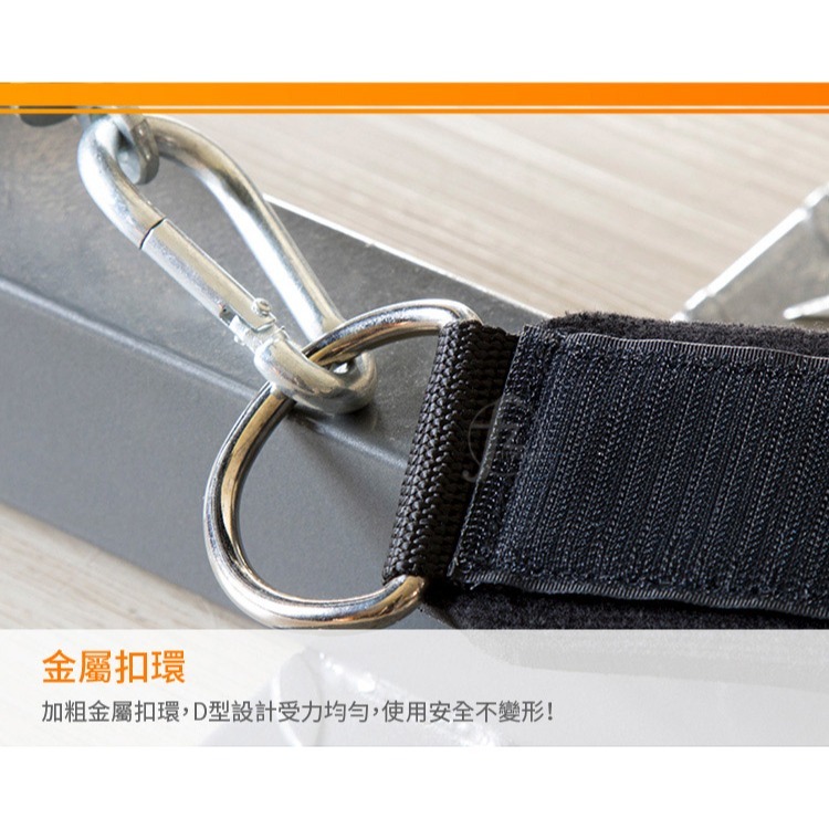 【重訓配件】健身足踝帶(單入)／綁腿帶／腳踝扣帶／重量訓練／臀部／腿部／健身器材配件-細節圖5