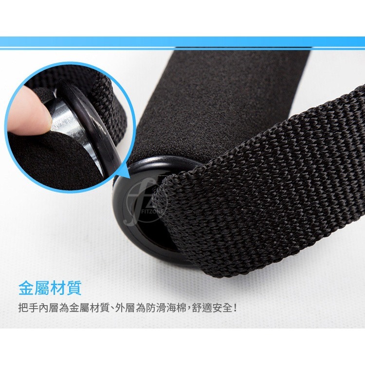 【台灣製】健身配件手把(單入)／拉力器／拉力帶／握柄／重訓器材／健身器材配件／把手-細節圖4