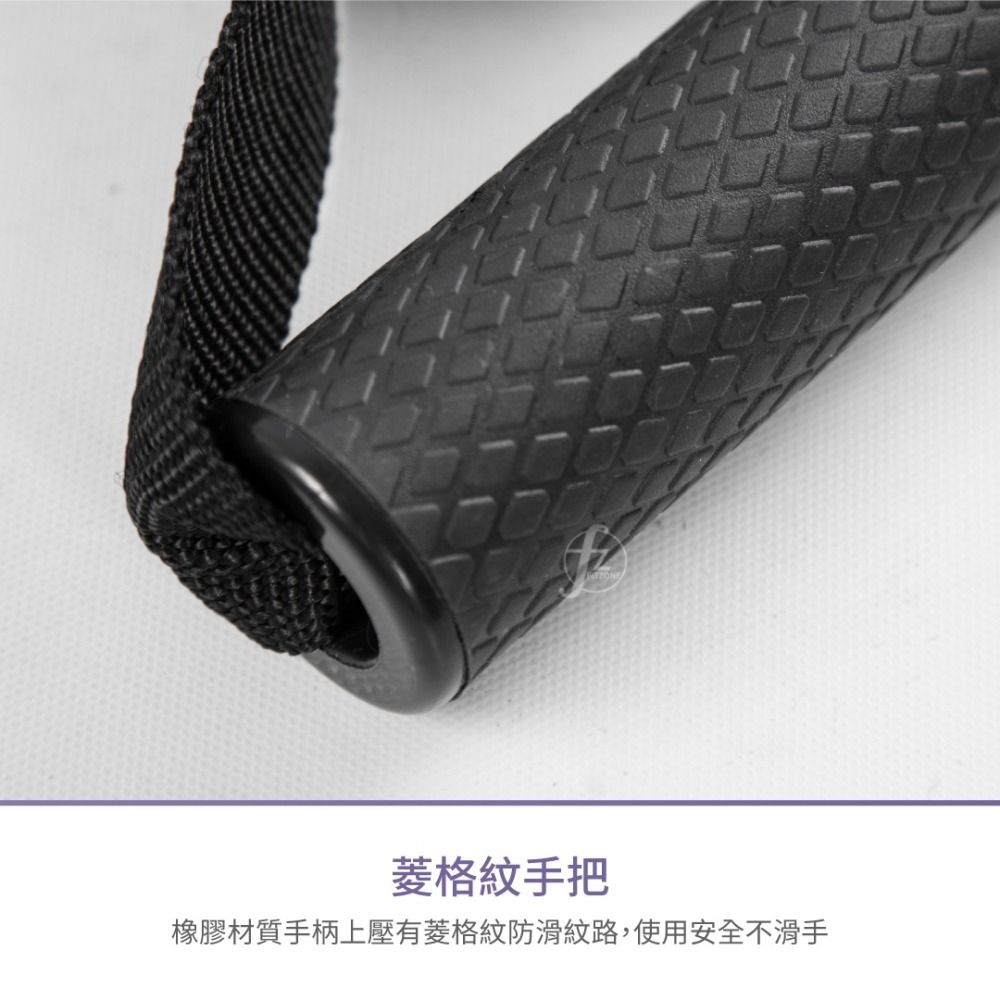 【重訓配件】健身配件手把／單手手拉帶／拉力器／拉力帶／握柄／重訓器材／健身器材配件-細節圖4