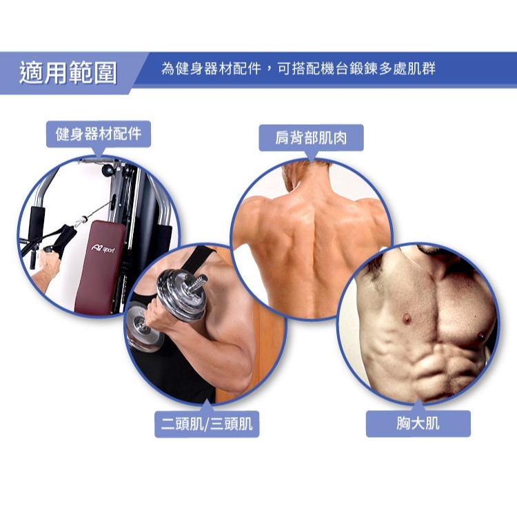 【專業拉力器】(單入)拉力把手／把手／拉手／拉環／拉桿／健身器材配件／重訓配件／吊環／健身把手-細節圖5