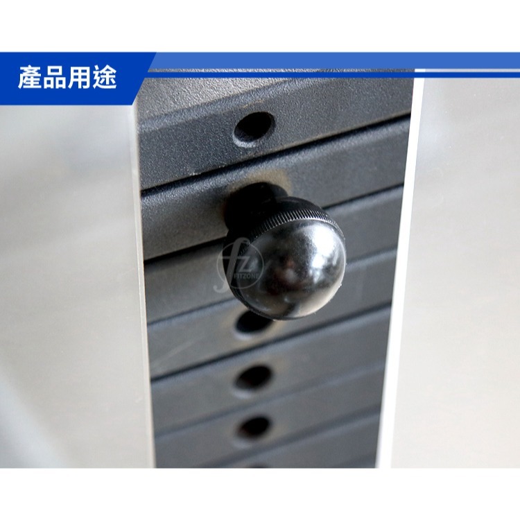 《12CM-小》配重塊插銷／訓練器配重插銷／健身器材配件／重訓配件／安全銷／鋼珠銷／保險銷／彈簧銷／單鋼珠銷／快卸拉銷-細節圖5