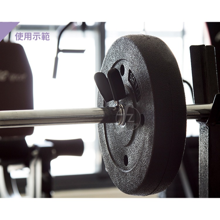 【孔徑2.5cm】槓心彈簧夾（兩入一組）／槓心夾／蝴蝶夾／固定夾／普通款槓心適用／槓夾-細節圖4