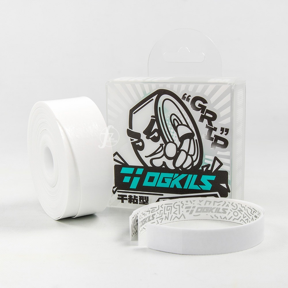 【OGKILS】乾黏型吸汗握把布／球拍握把膠／羽毛球手膠／握把纏繞帶／羽球／網球／握把布／毆擊-規格圖5