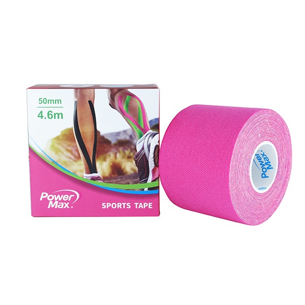【六款顏色】Power Max 給力貼－經典款／運動貼布／肌貼／肌能貼／肌內效貼布／肌肉貼布／彈性貼布／防拉傷／羽球-規格圖8
