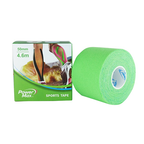 【六款顏色】Power Max 給力貼－經典款／運動貼布／肌貼／肌能貼／肌內效貼布／肌肉貼布／彈性貼布／防拉傷／羽球-規格圖8