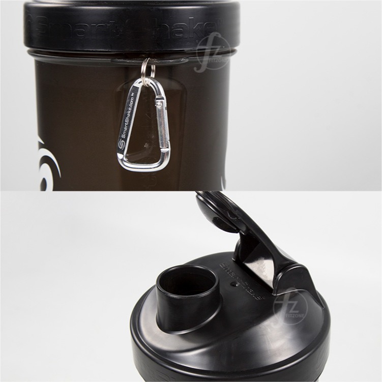 【容量600ml/20oz】多功能搖搖杯／運動搖搖杯／運動水壺／乳清蛋白搖搖杯／SmartShake-細節圖5