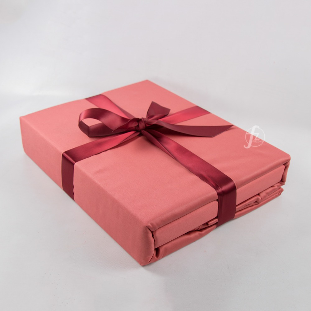 【100%純棉】100支長絨棉床單四件套（純色款）／床單／被套／枕套／標準雙人／加大雙人／婚慶四件組／新房／結婚用品-規格圖5