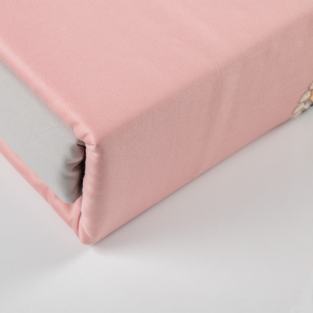 【100%純棉】100支長絨棉床單四件套（刺繡款）／床單／被套／雙人／婚慶四件組／新房／結婚用品-規格圖5