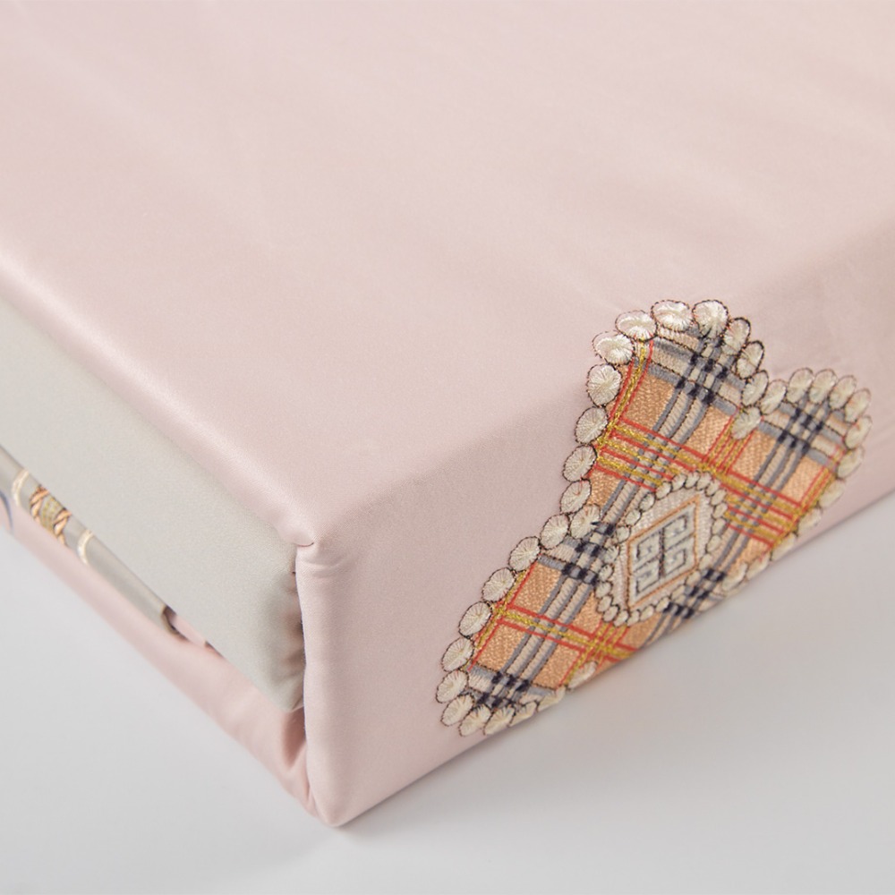 【100%純棉】100支長絨棉床單四件套（刺繡款）／床單／被套／雙人／婚慶四件組／新房／結婚用品-規格圖5