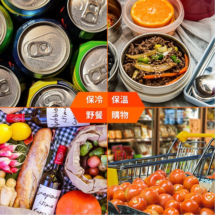 【大款15L】手提保冷袋／保溫袋／野餐袋／便當袋／保鮮包／野餐包／保冰袋-細節圖7