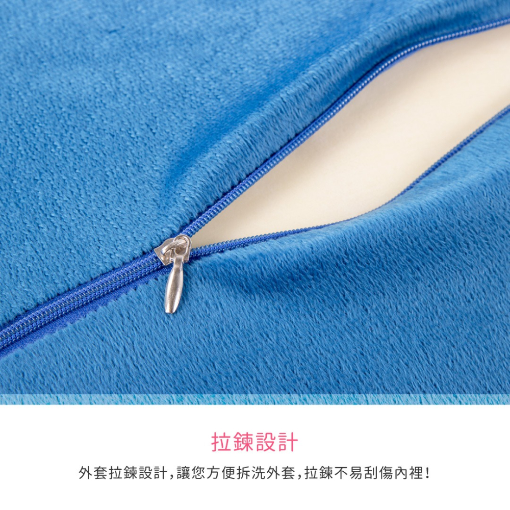 《純色款》慢回彈腰靠墊／記憶棉靠墊／坐墊／椅墊／車用靠墊／辦公室用靠墊-細節圖6