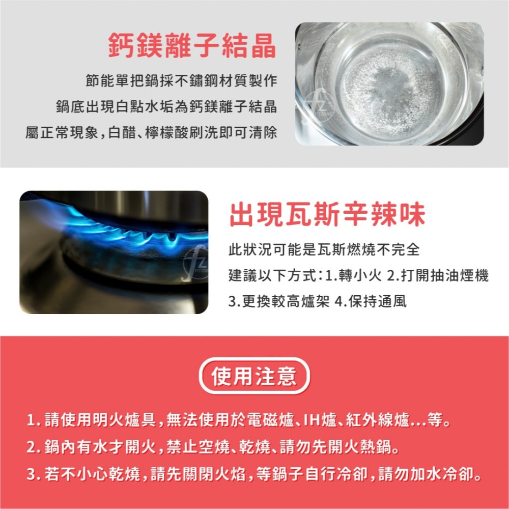 【鍋教授】316不鏽鋼神速全能養生鍋（28cm）／瓦斯節能鍋／鰭片鍋／雪平鍋／雙層蒸鍋-細節圖6