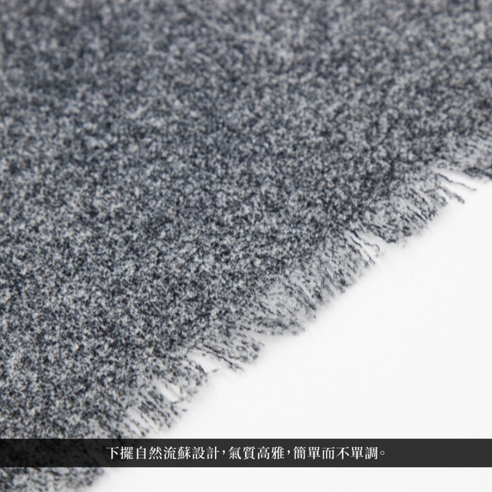 【秋冬保暖】羊絨兩用圍巾（雜訊風）／男士圍巾／父親節禮物／生日禮物／披肩／披巾／漸層雜訊風／秋冬保暖／聖誕節交換禮物-細節圖3