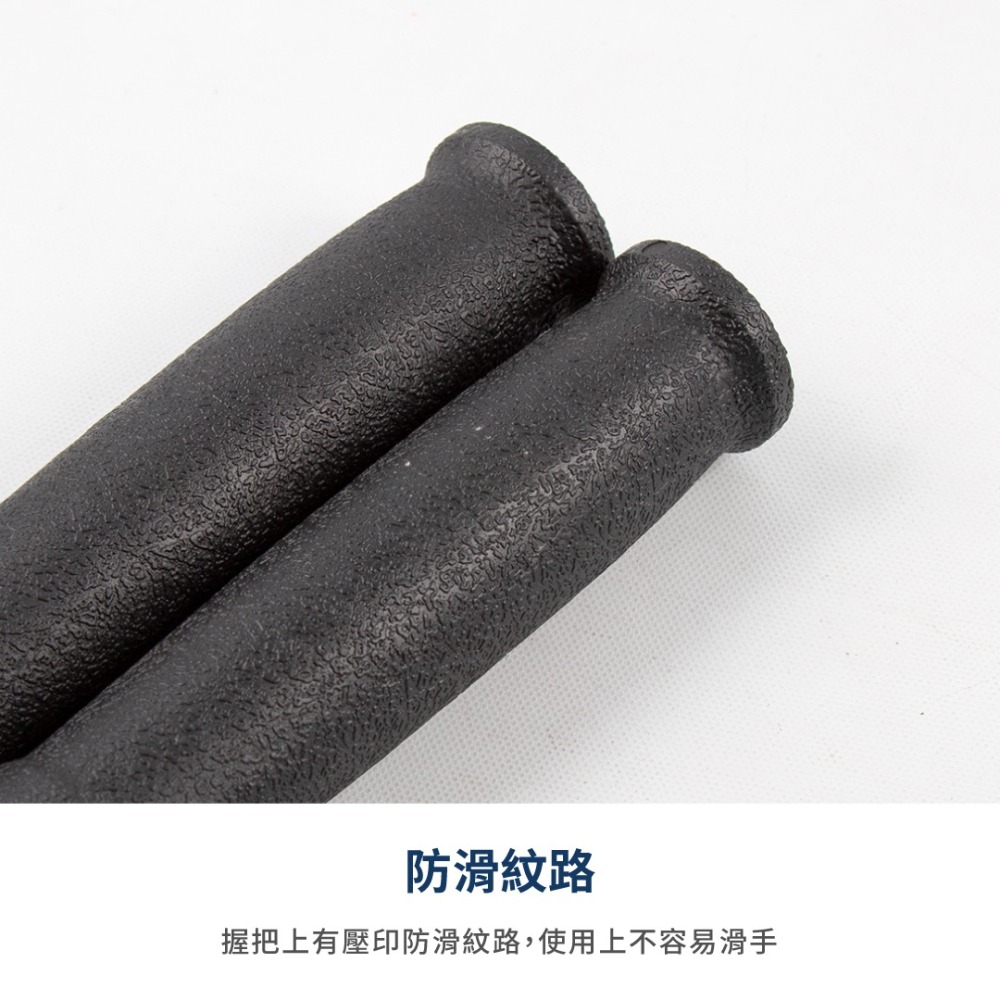 【孔徑2.6cm】台灣製握把套（二入一組）／器材握把／塑膠握把／配件／止滑握把套／重訓器材配件-細節圖3