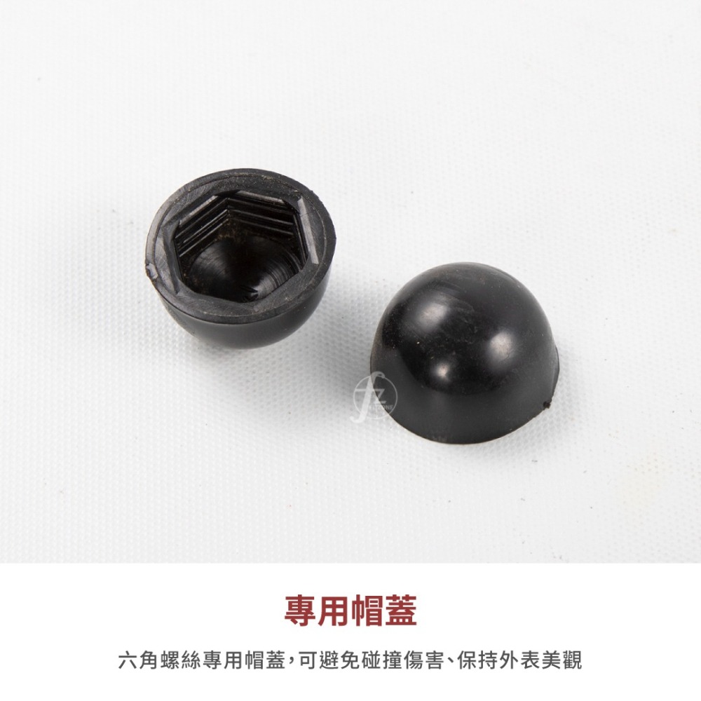 【ABSPORT】六角螺絲專用帽蓋（二入一組）／內對邊18mm／器材配件／保護蓋／螺帽蓋／五金配件-細節圖3