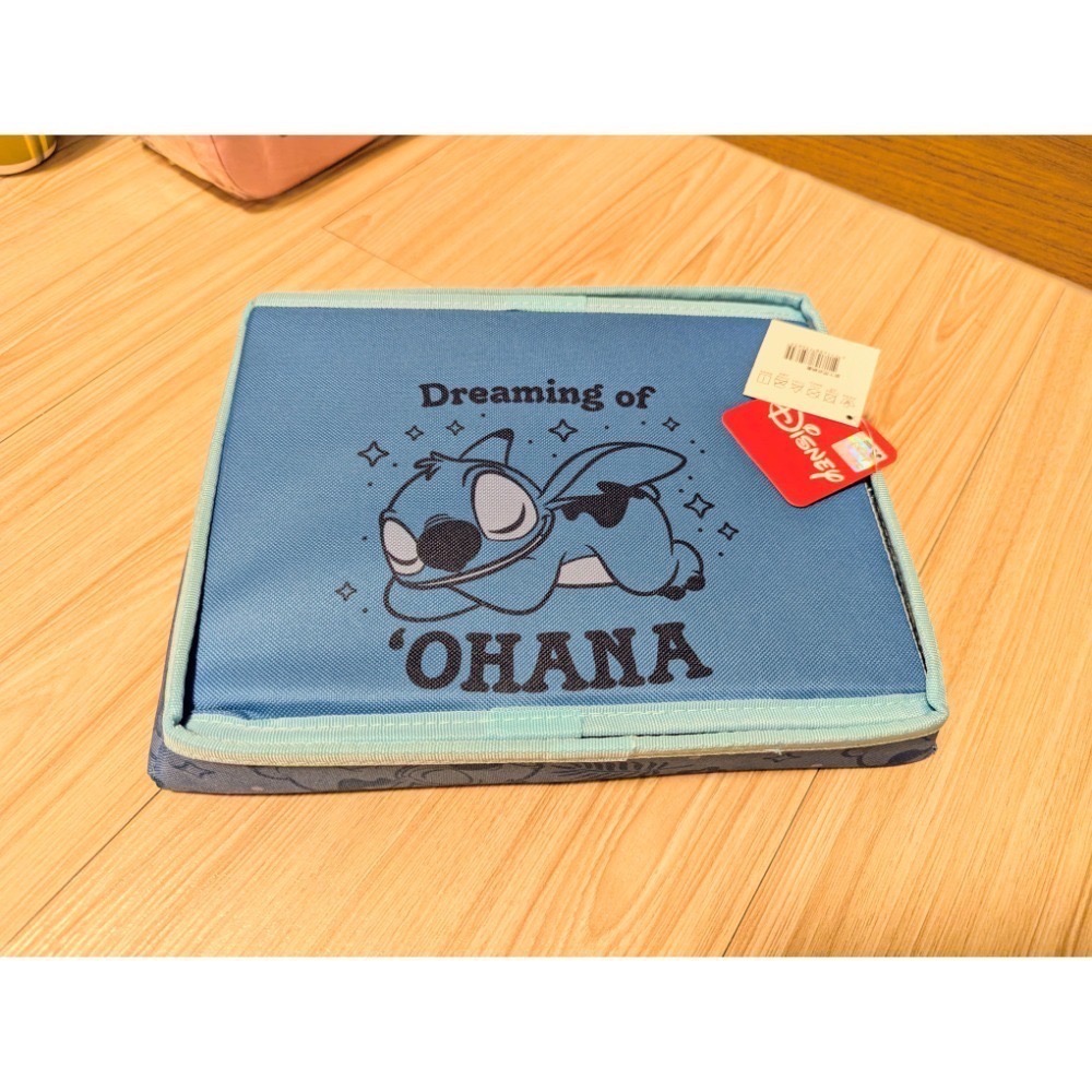 迪士尼 史迪奇 熊抱哥，正版可折疊萬用收納盒（附背帶）-細節圖2