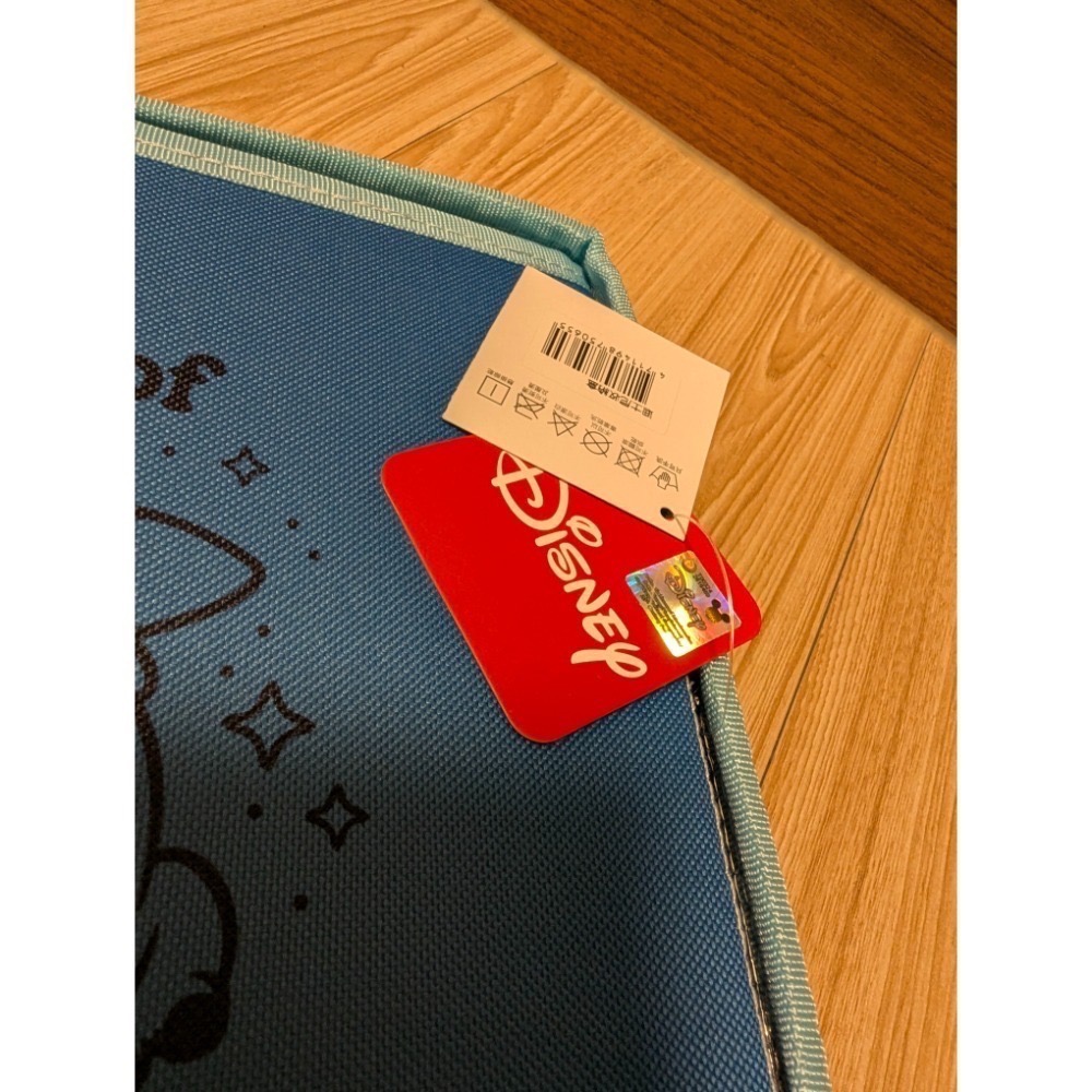迪士尼 史迪奇 熊抱哥，正版可折疊萬用收納盒（附背帶）-細節圖3