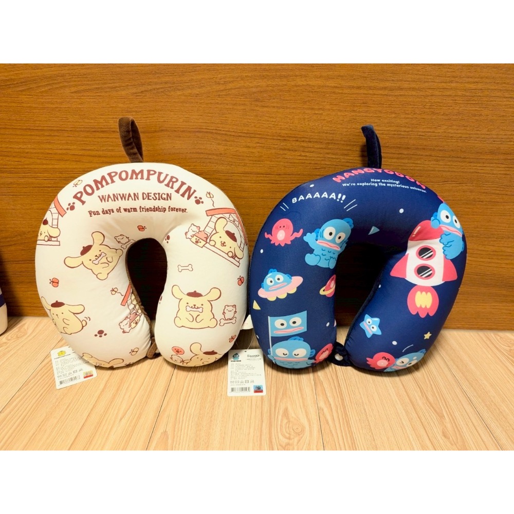 正版雷標三麗鷗頸枕酷洛米 布丁狗 帕恰狗-細節圖2