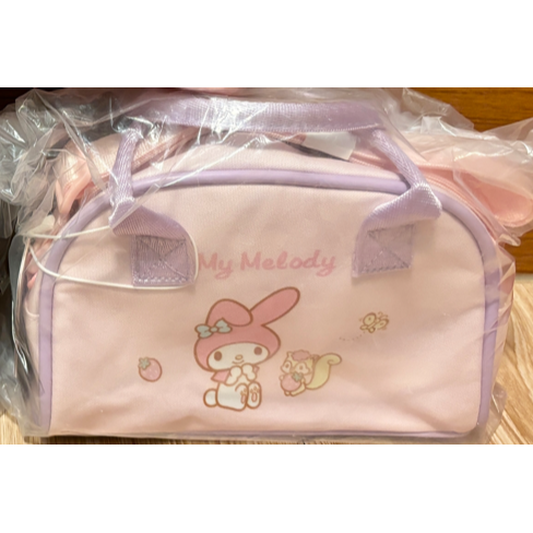 正版授權 三麗鷗手提肩背兩用包 波士頓小包 庫洛米/美樂蒂/凱蒂貓KITTY-規格圖5