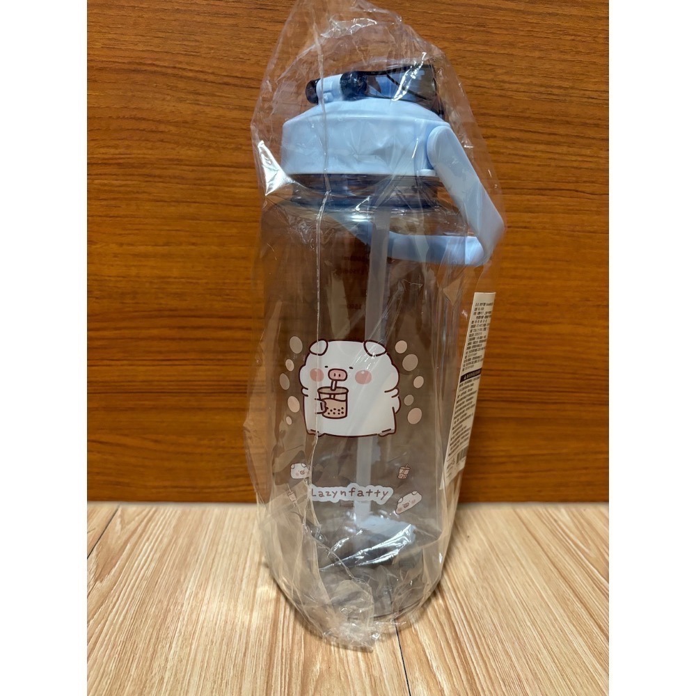 正版雷標胖才可愛2000ml大容量水壺-細節圖2