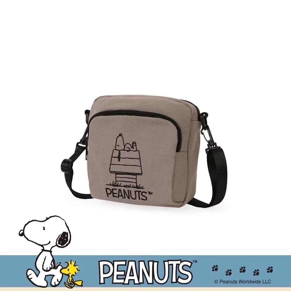 史努比聯名復古風小方包-細節圖9