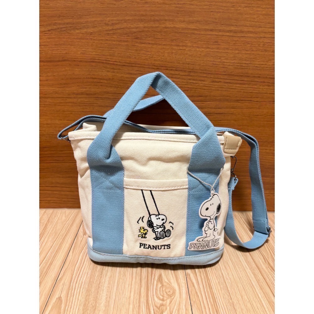 史努比聯名手提肩背兩用托特包-細節圖2
