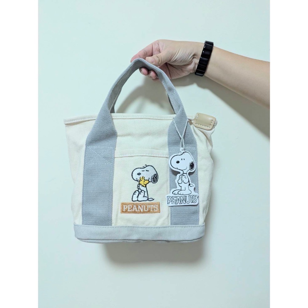 史努比聯名手提肩背兩用托特包-規格圖7