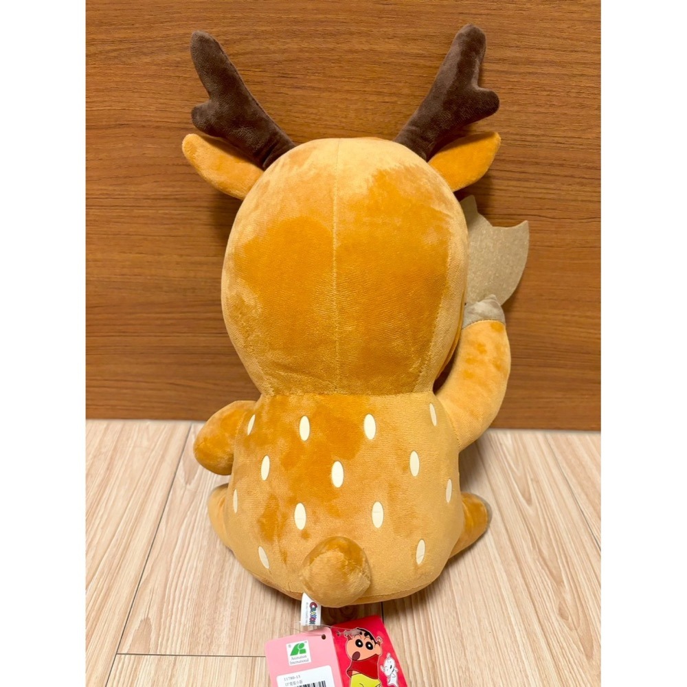 正版授權 蠟筆小新鹿裝娃娃13吋-細節圖2